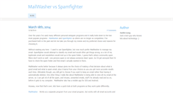 Desktop Screenshot of mailwasher-vs-spamfighter.com